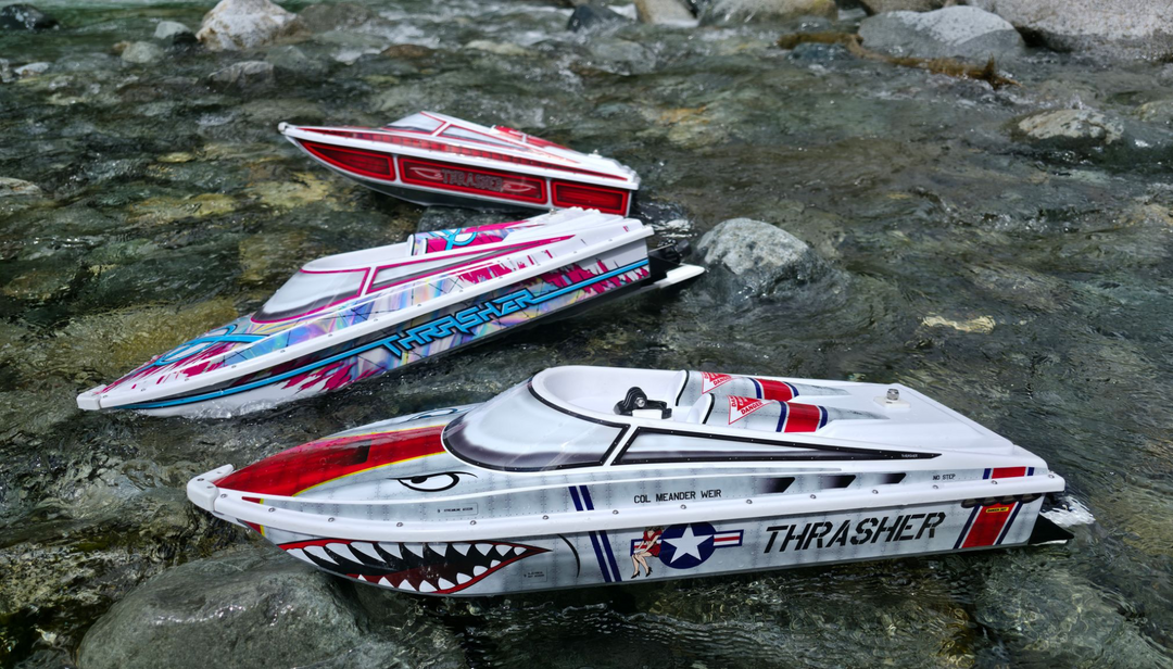 Thrasher LR vs. Thrasher XP: Which RC Jet Boat Is Right for You?