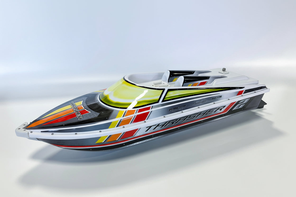 超貴重 STEAMBOAT デザイン違い スチームボート Thrasher XP WOC Jet Boat - Racer – Streamline RC