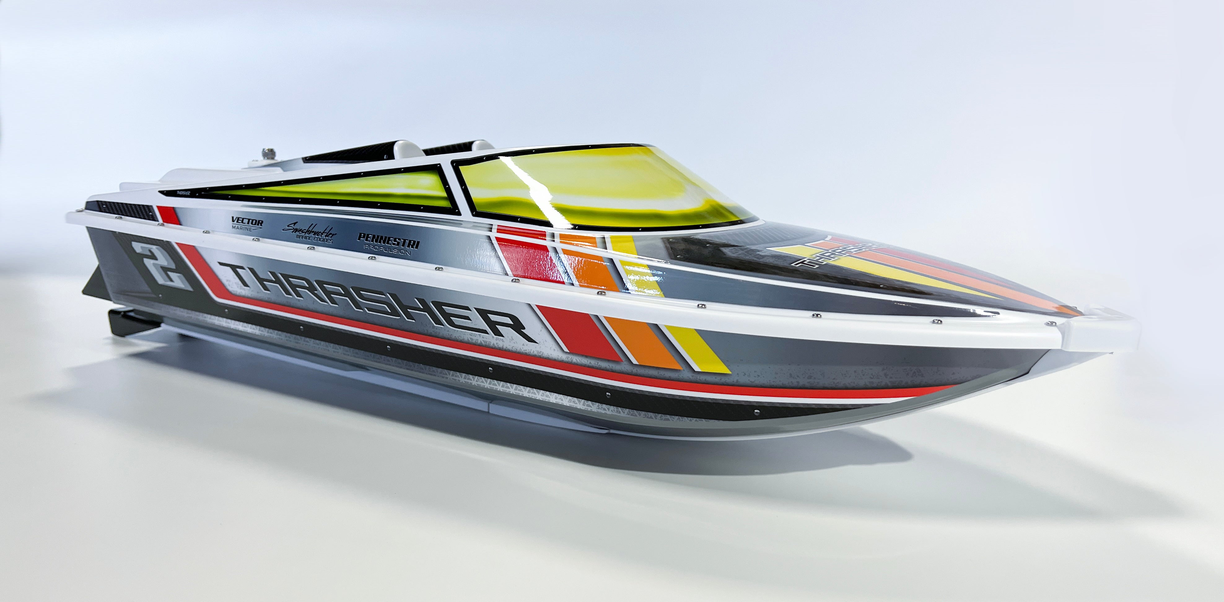 Thrasher LR WOC Jet Boat - Racer – Streamline RC